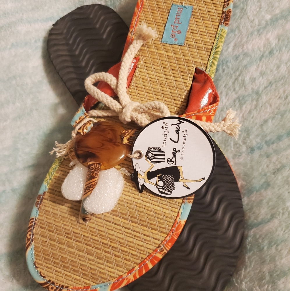 mud pie flip flops